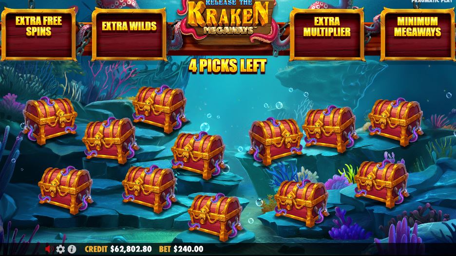 release the kraken megaways demo